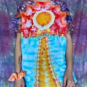 Sunset on the Beach Tie Dye Shirt